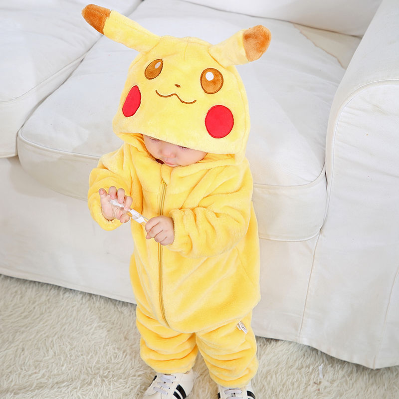 The Cozy Choice for Your Little One: Autumn and Winter Warm Baby One-Piece Romper